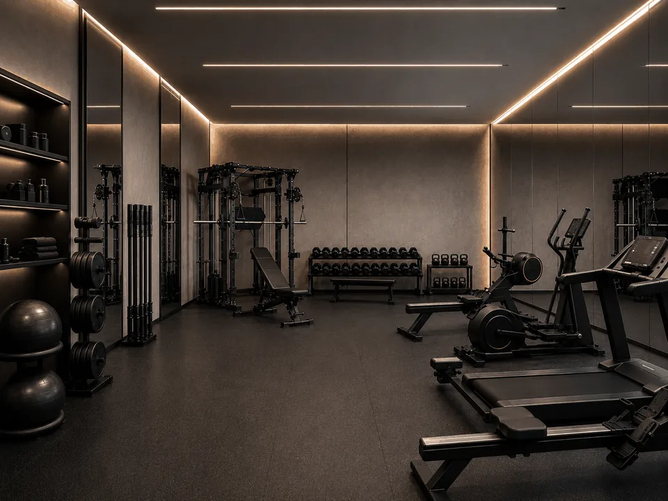 Salle de sport privée de 50 m²